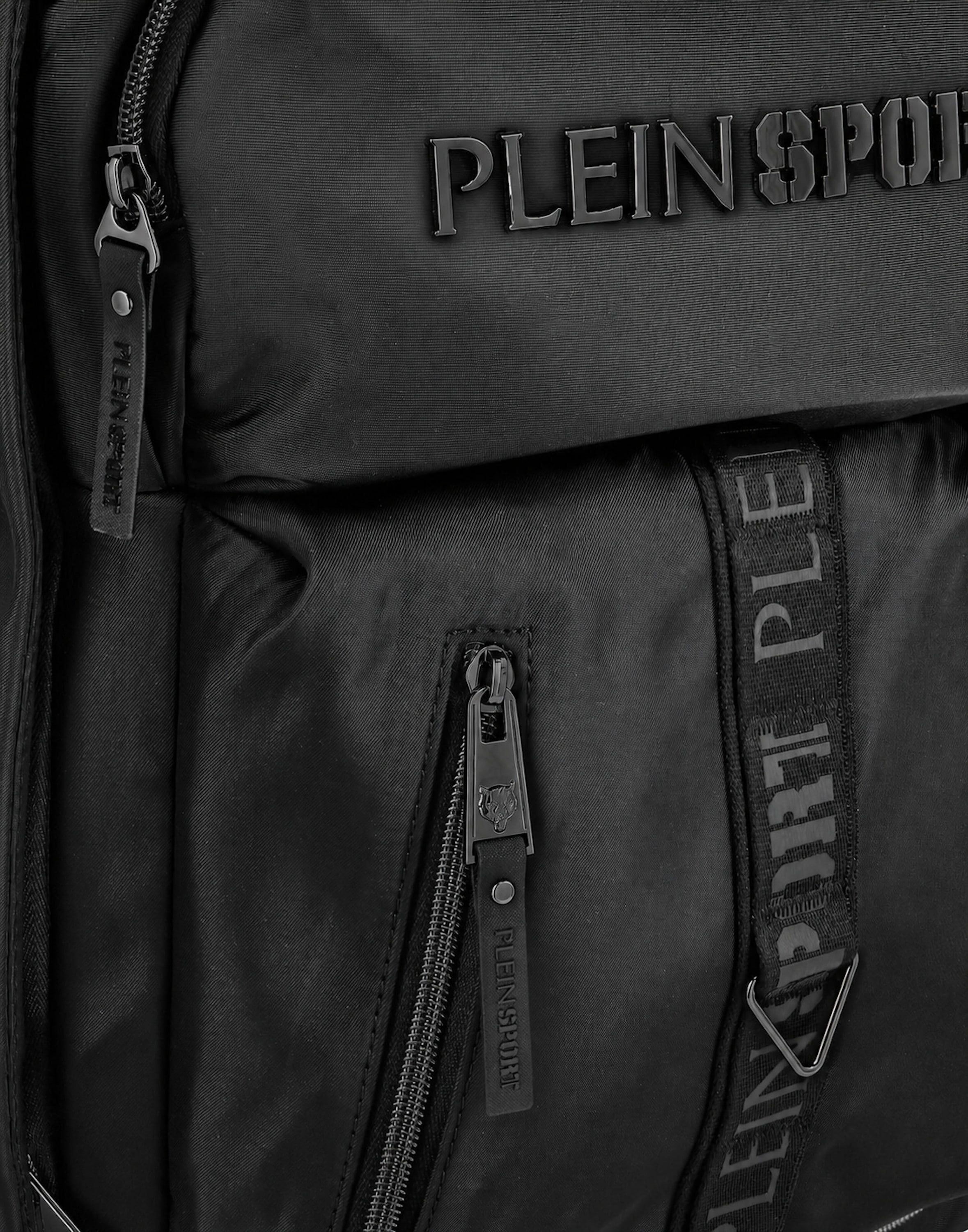 Freizeitrucksack PLEIN SPORT "Ps", schwarz (02, schwarz), Rucksäcke, Freizeitrucksack