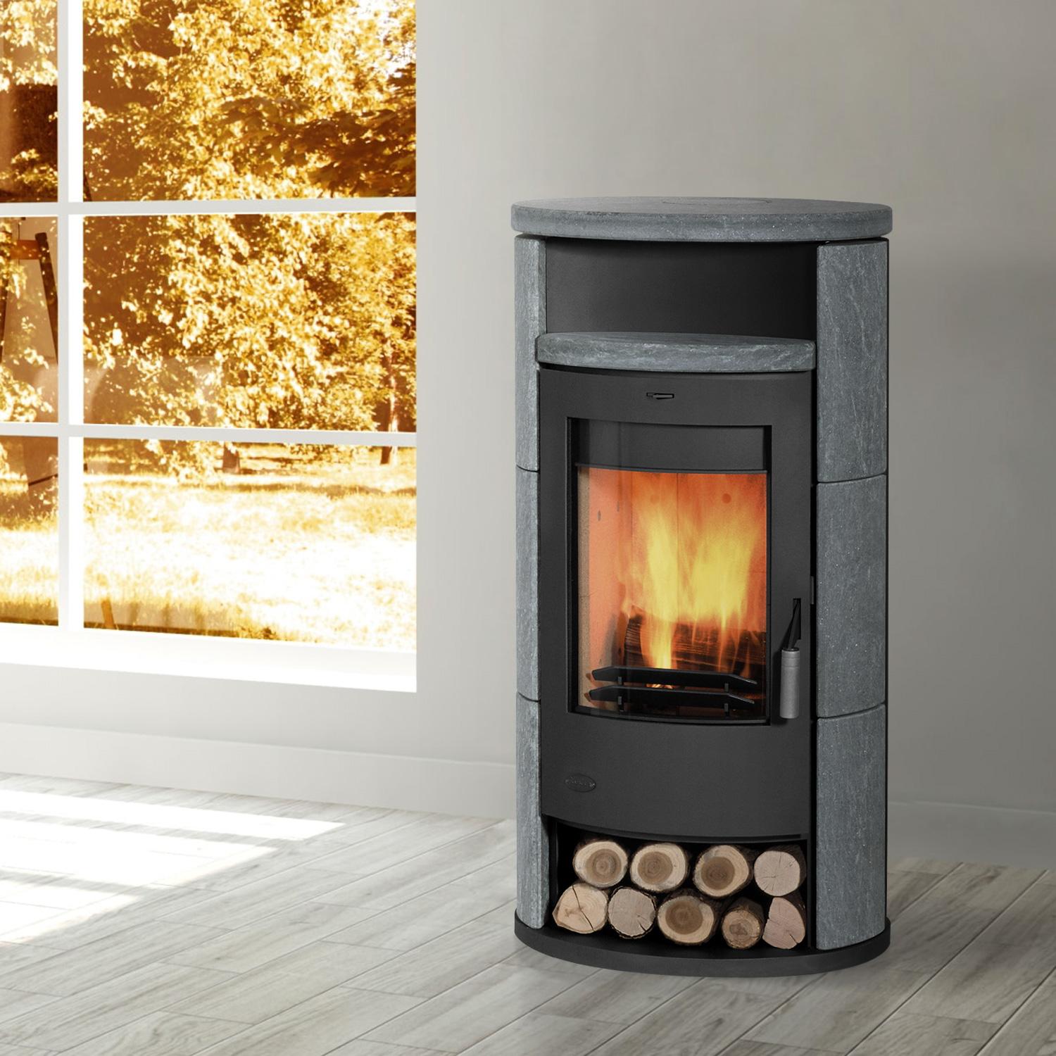 Kaminofen Fireplace Alicante Speckstein 8,3 kW