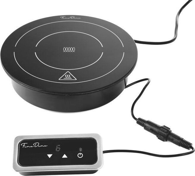 Fine Dine Hendi inductiekookplaat 800W voor inbouw en chafing dishes diameter 245 mm