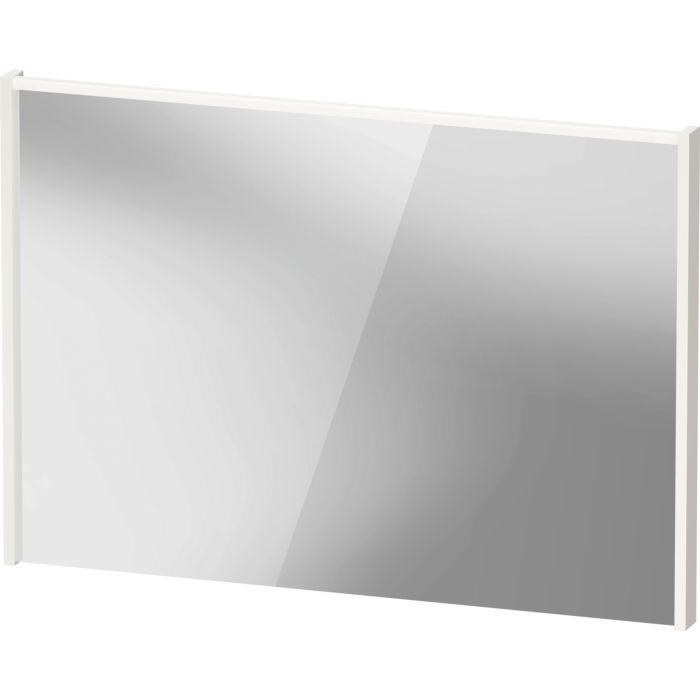 Duravit D-Code Spiegel DC7078022220000 1000x700x48, Weiß Hochglanz, mit LED Beleuchtung