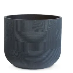 Solco Pflanzgefäß Beton Outdoor Anthrazit 36x44
