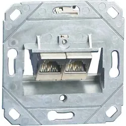 METZ CONNECT Anschlussdose C6Amodul UP0 2Port 180 UP0 TN C6Amod-2UP0-180