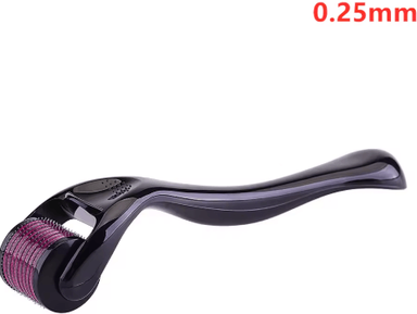 Inspire Picks 540 Titanium Derma Roller Precision Microneedle Skin Care Tool For Face black 0.25mm