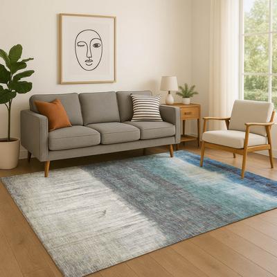 Addison Rugs Premium Washable Super Soft Contemporary Drip Mayfield Rug