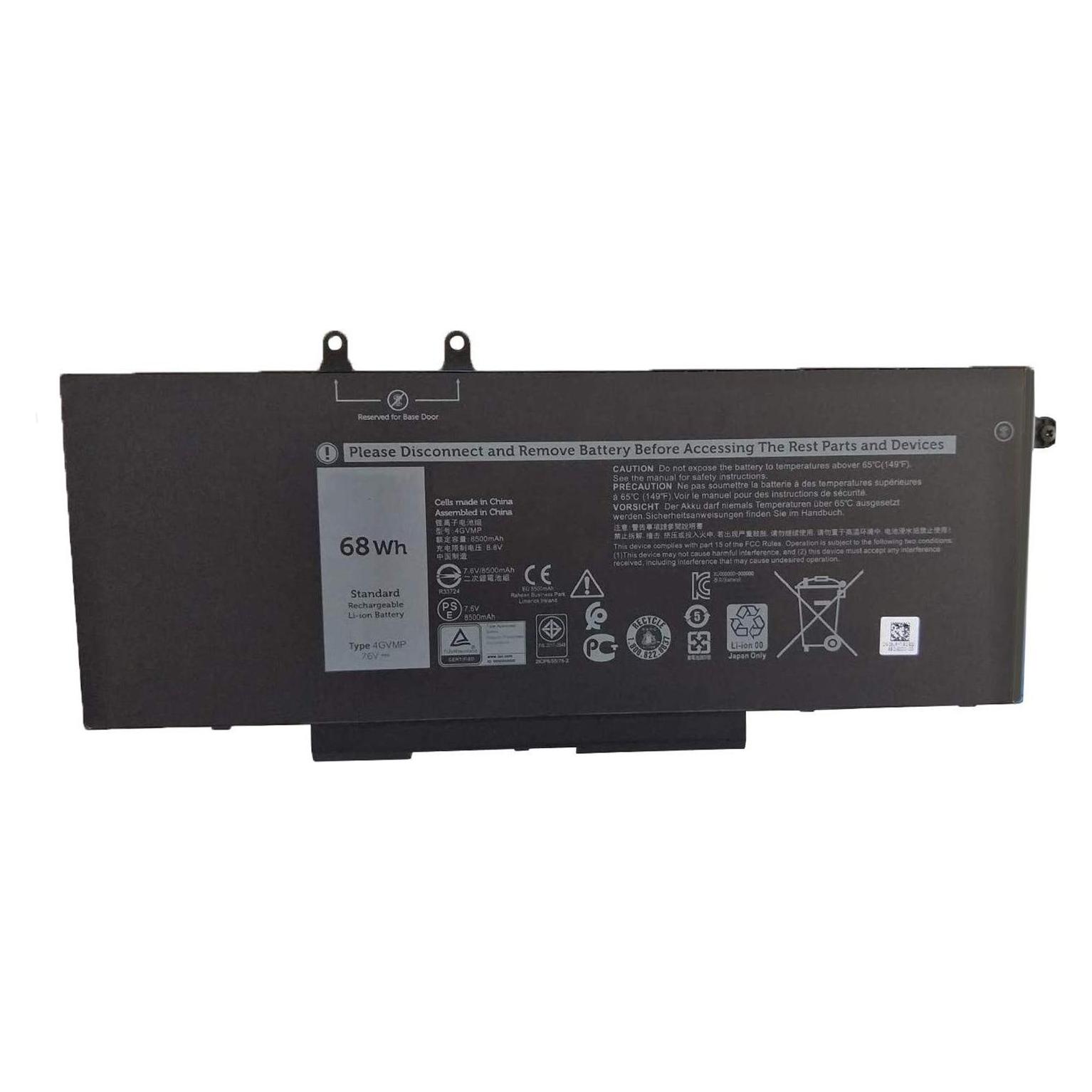 Dell Replacement 4 cell battery for Precision 3540 Latitude 5300 5300 2-in-1 5400 5310 5310 2-in-1 5410 (4 Zellen) (RF7WM)
