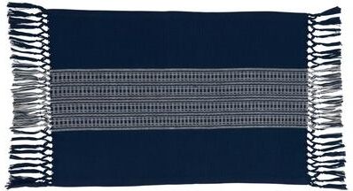Saro Lifestyle "Cotton Placemats With Stripe Design - 14""x20"""