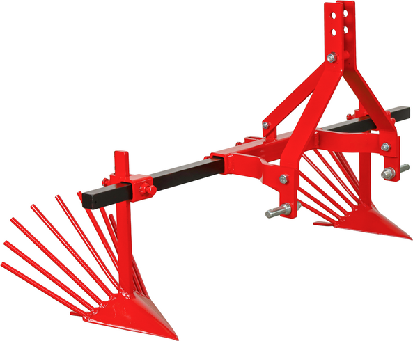 AgriEuro Premium SC-T2  Kartoffelroder mit 3 Pflugscharen, 150-cm-Rahmen, für Traktoren mit Dreipunktaufnahme