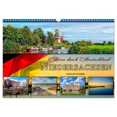 Reise durch Deutschland - Niedersachsen (Wandkalender 2027 DIN A3 quer), CALVENDO Monatskalender