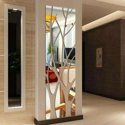 DIY Mirror Art Removable Wall Stickers For Bedroom & Home Decor Acrylic Mural Decal, Modern Stylish Design DIY Mirror Art Removable Wall Stickers For Bedroom & Home Decor Acrylic Mural Decal, Modern Stylish Design