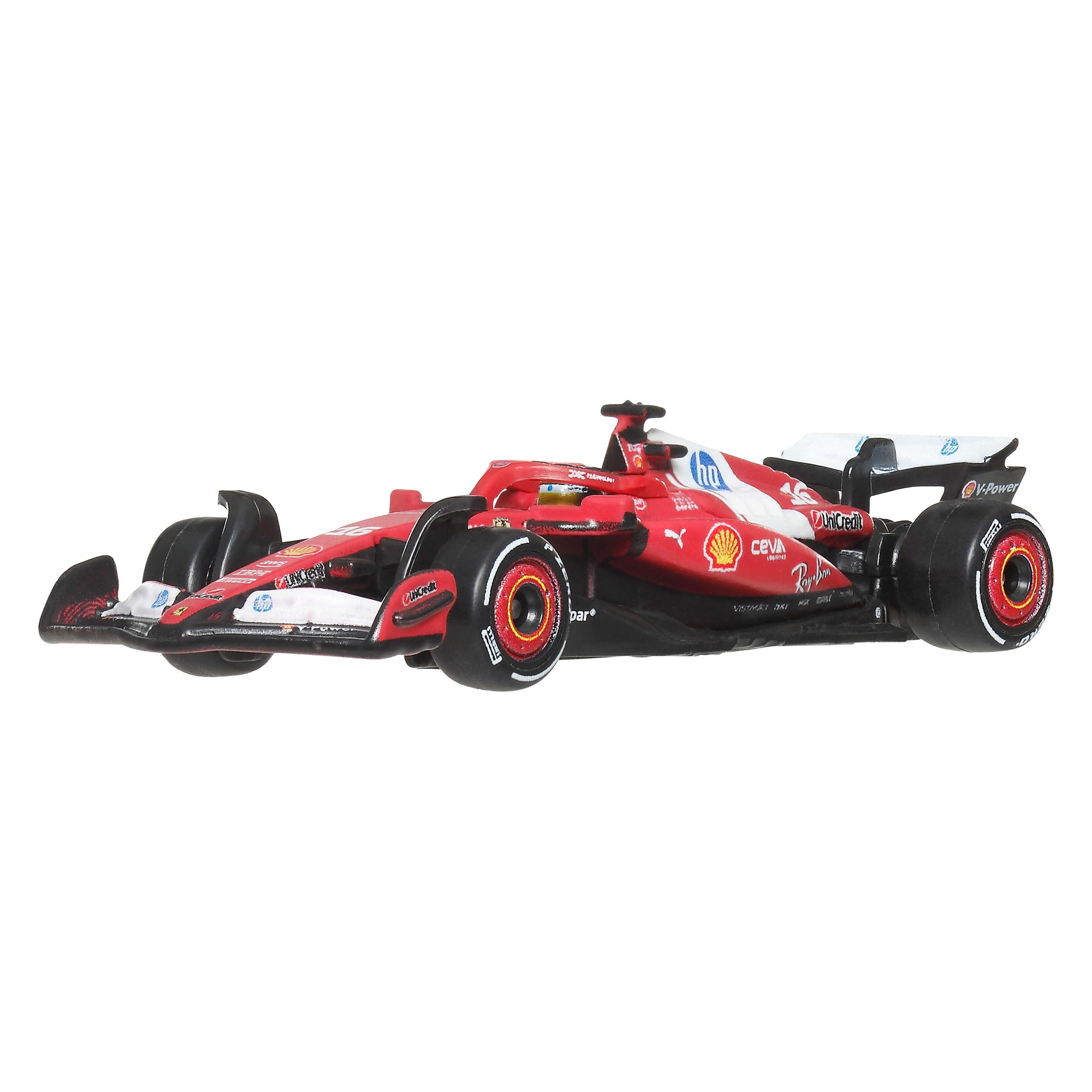 Hot Wheels F1-Mini-Rennwagen, Charles Leclerc Ferrari (JKD93)