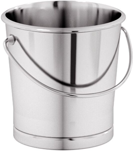B2B Partner Edelstahl-Eimer, 300 x 250 x 300 mm, 15 l