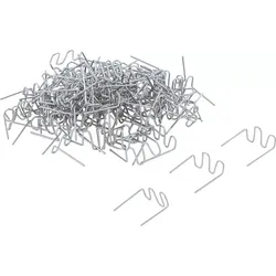 BGS 873-6 Reparatur Klammern W-Form Ø0,6mm 100 Stück für Kunststoffreparatur