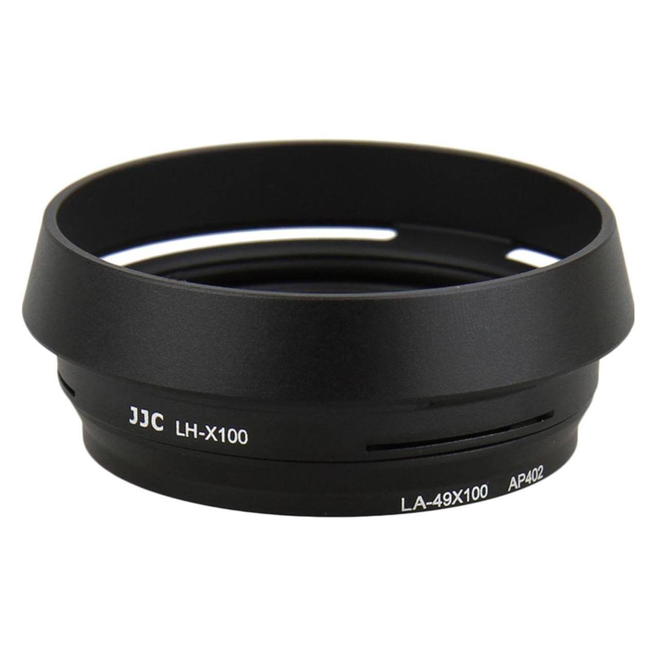 JJC LH JX100 Fuji Zonnekap Zwart (D44354)