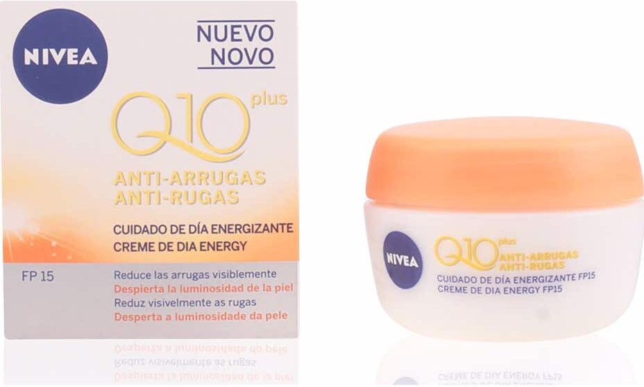 NIVEA Q10 Energy Antiarrugas Crema de Día SPF15 50 ml