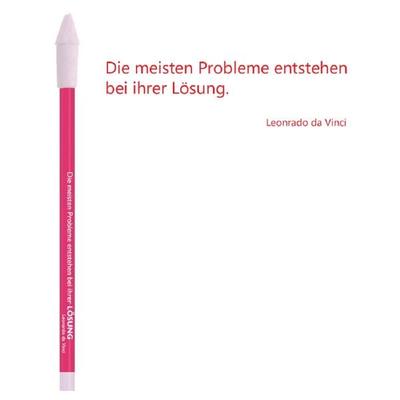 Bleistift rot da Vinci, Lösung