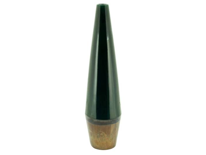 Vase Keramik Dunkelgrün H: 62 cm Abhika