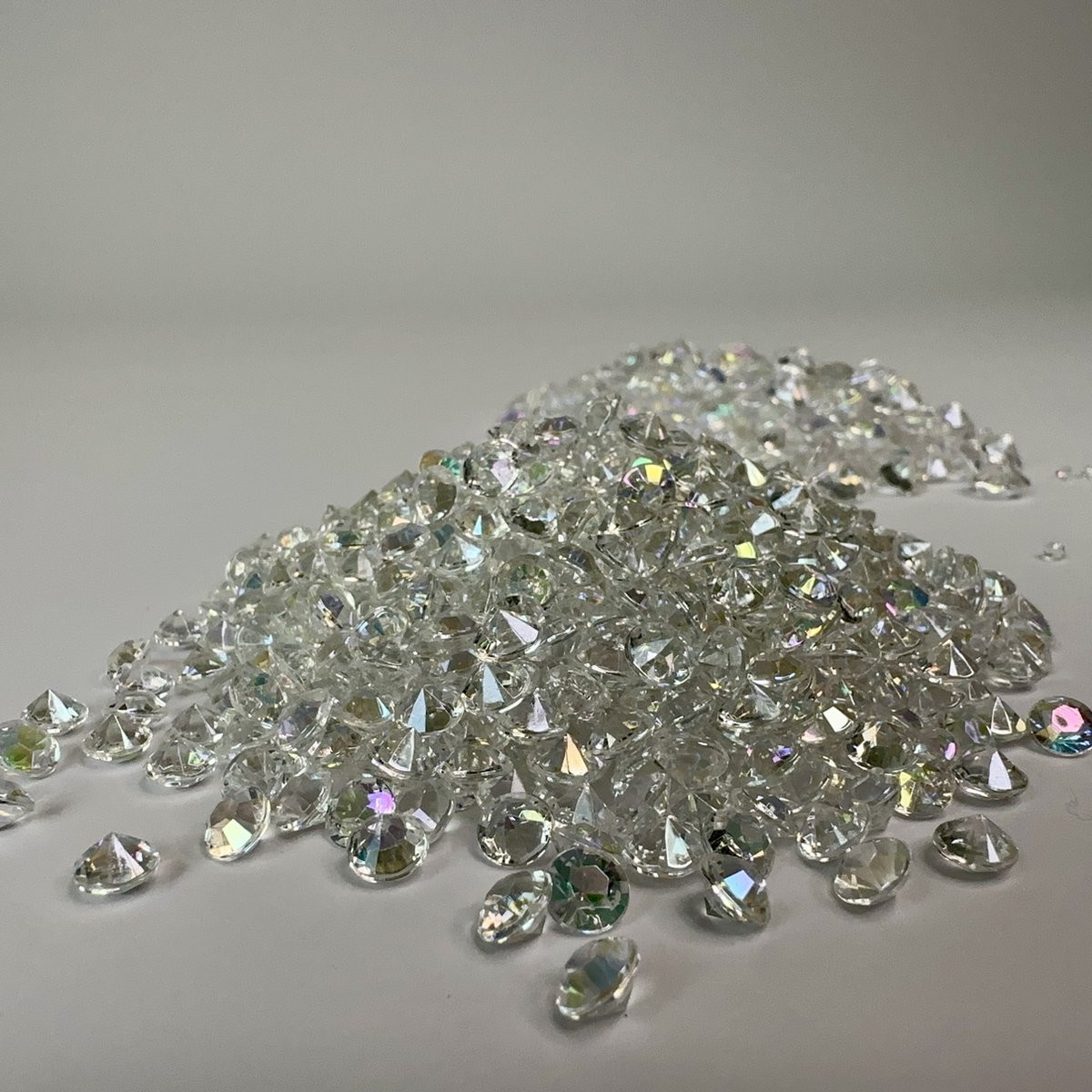 MGM Trading Diamanten Decoratie - 4200 stuks Transparante Kristallen Sierstenen voor Bruiloft en Feest - 3 mm/6 mm/10 mm