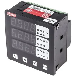 RS PRO, Energiemessgerät, Dig Multi Func Meter, 96x96, 3Ph, V A F