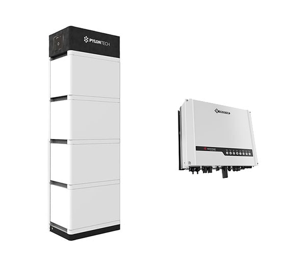GoodWe 48V FORCE-L2 14.21 + GW3648D-ES (ONLY IT/BE) PYLONTECH LV LITHIUM-IONEN-BATTERIE + ZUBEHÖR
