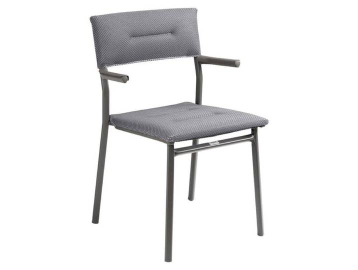 Lafuma Oron Stapelsessel Aluminium/BeComfort Hellgrau