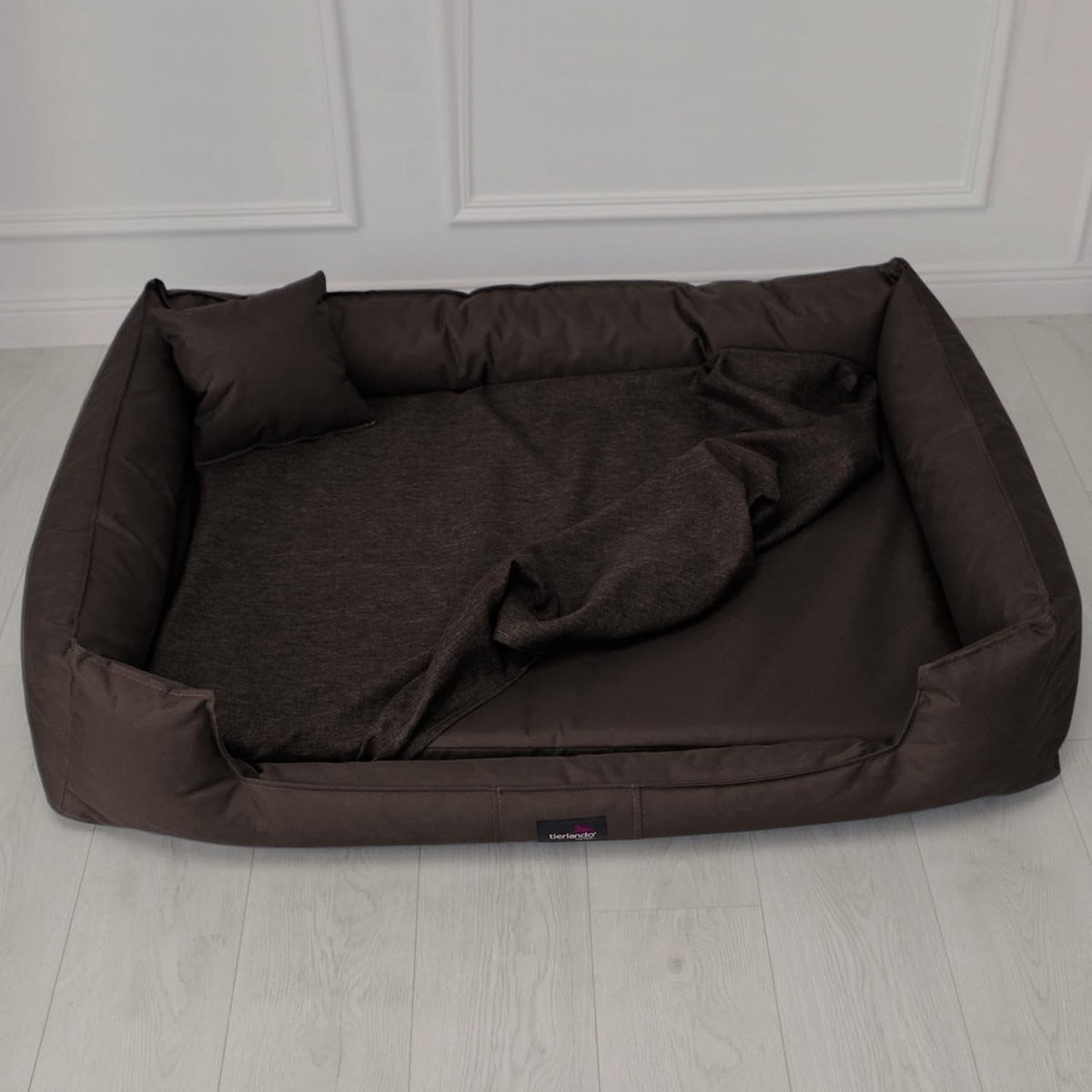 Wasbaar polyester hoeslaken voor hondenmatras en hondenbed