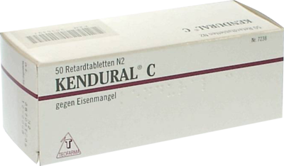Teofarma s.r.l. KENDURAL C Retardtabletten 50 St 02036491