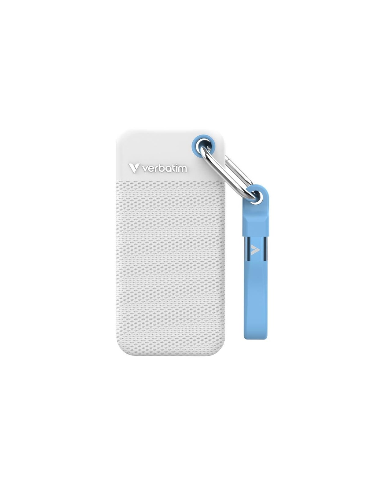 Verbatim Pocket SSD - 1TB - USB 3.2 Gen 2 - External - Weiß