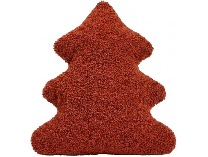 Dekokissen DONE. SHAPE STAR , braun (cloud rust), B:50cm H:10cm L:55cm, Polyester, Dekokissen_Sitzkissen_Kissenhüllen, Dekokissen, Drei Stoffvarianten: Chenille, Bouclé und Kord