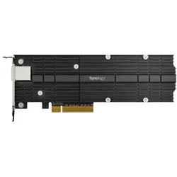 Synology Kombi Adapterkarte E10M20-T1 M.2 NVMe SSD RJ-45 PCIe 3.0 x8 (E10M20-T1)