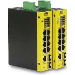 KTI Networks Industrie Switch (10 Ports), Netzwerk Switch
