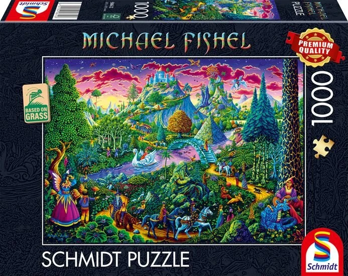 Schmidt Spiele Michael Fishel: Fantastische Märchenwelt (1000 Teile)