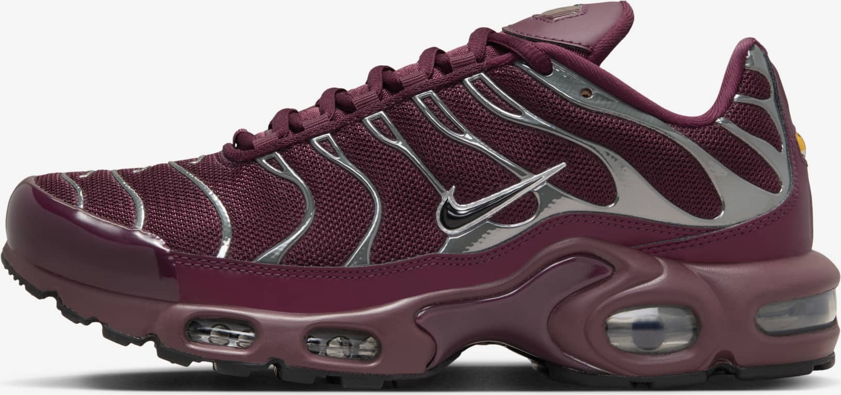 Nike TN Air Max Plus SE "Night Maroon Metallic Silver" Rot, Größe: 44,5
