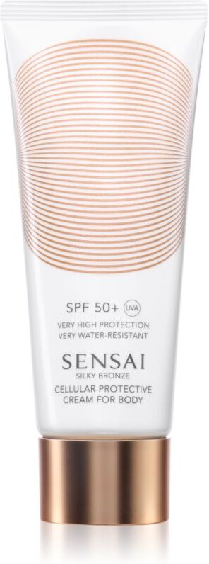 Sensai Silky Bronze Cellular Protective Cream for body crème solaire anti-âge SPF 50+ 150 ml