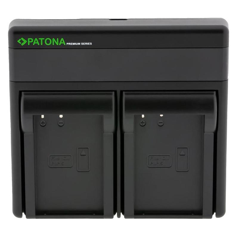 Patona Batteries Replacement Dual Charger USB USB-C (121664)