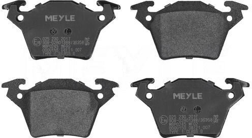 MEYLE 025 230 2017 Brake pad set