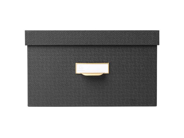 EXACOMPTA Lot de 3 boîtes de rangement OfficeByMe - Noir