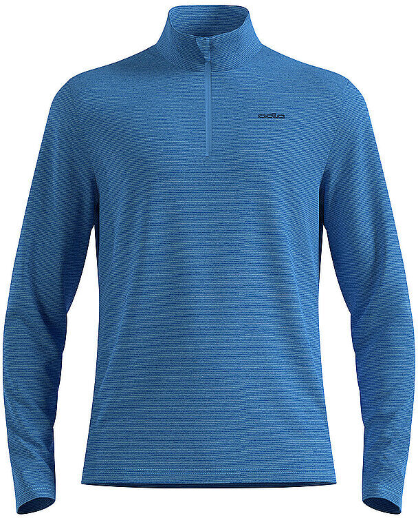 ODLO Herren Unterzieh Zipshirt Roy blau   M M