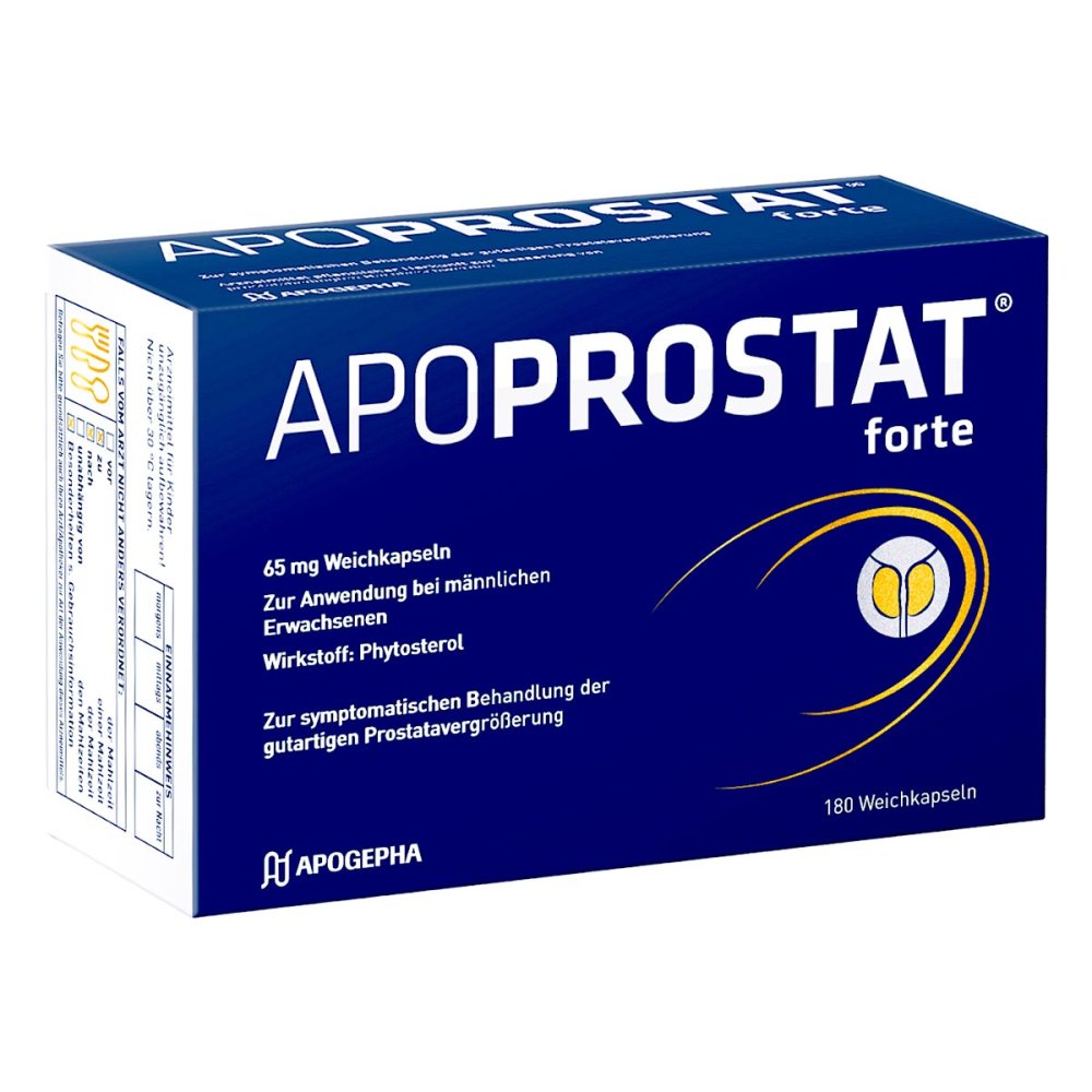APOGEPHA Arzneimittel GmbH Apoprostat Forte 65 Mg Weichkapseln 19436355