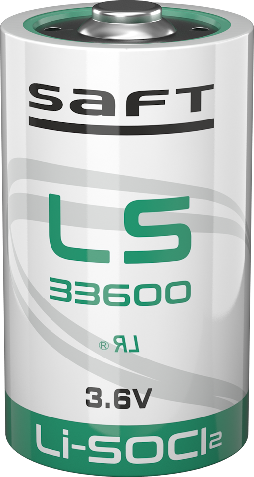 Saft LS33600 D Li-SOCl2 Lithium Battery   1 Pack