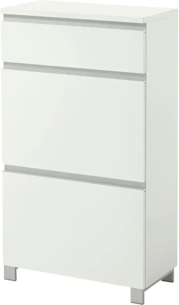 Höffner Schuhschrank  Skala ¦ weiß ¦ Maße (cm): B: 60 H: 108 T: 31.0