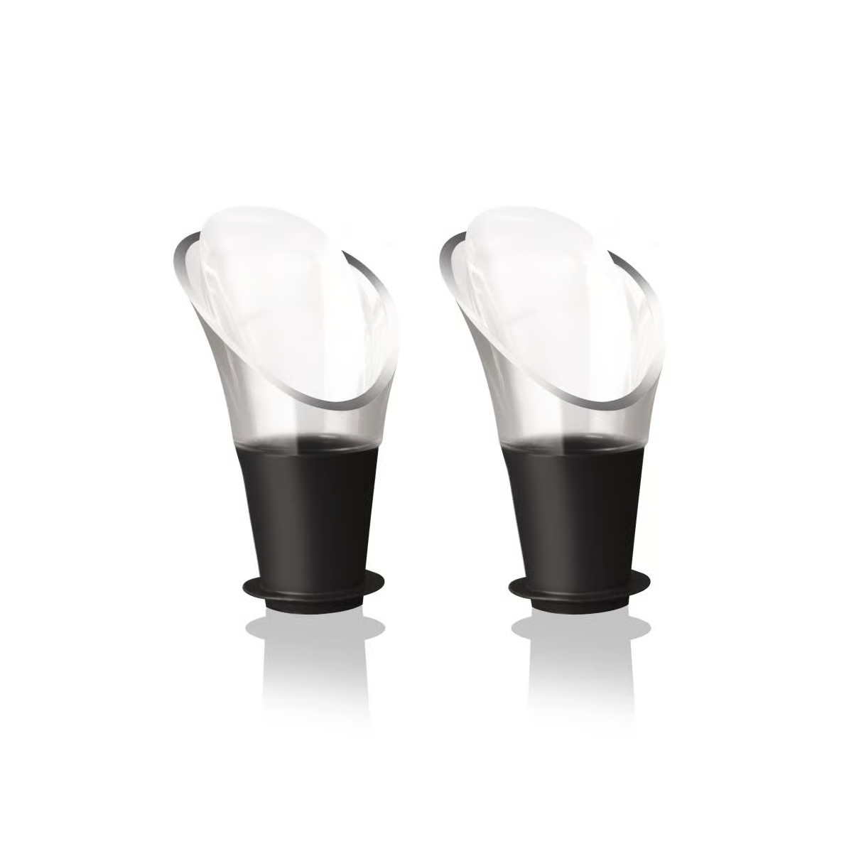 Vacuvin Crystal wijnserverer 2-pack