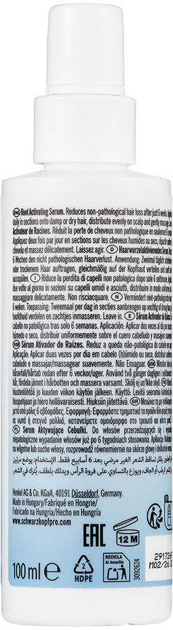 Schwarzkopf Bc Root Activating serum 100 ml