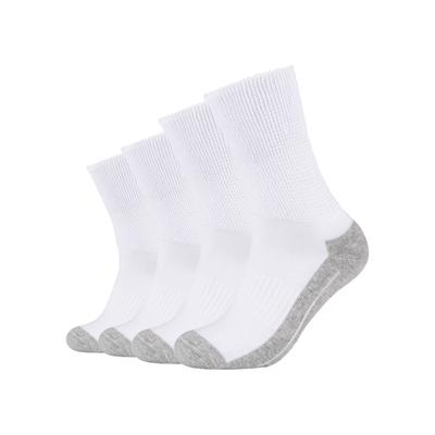 Socken CAMANO "function", Damen, Gr. 39-42, weiß, Obermaterial: 60% Baumwolle, 37% Polyester, 2% Elasthan, 1% Polyamid, Socken Socken, perfekte Feuchtigkeitsregulation
