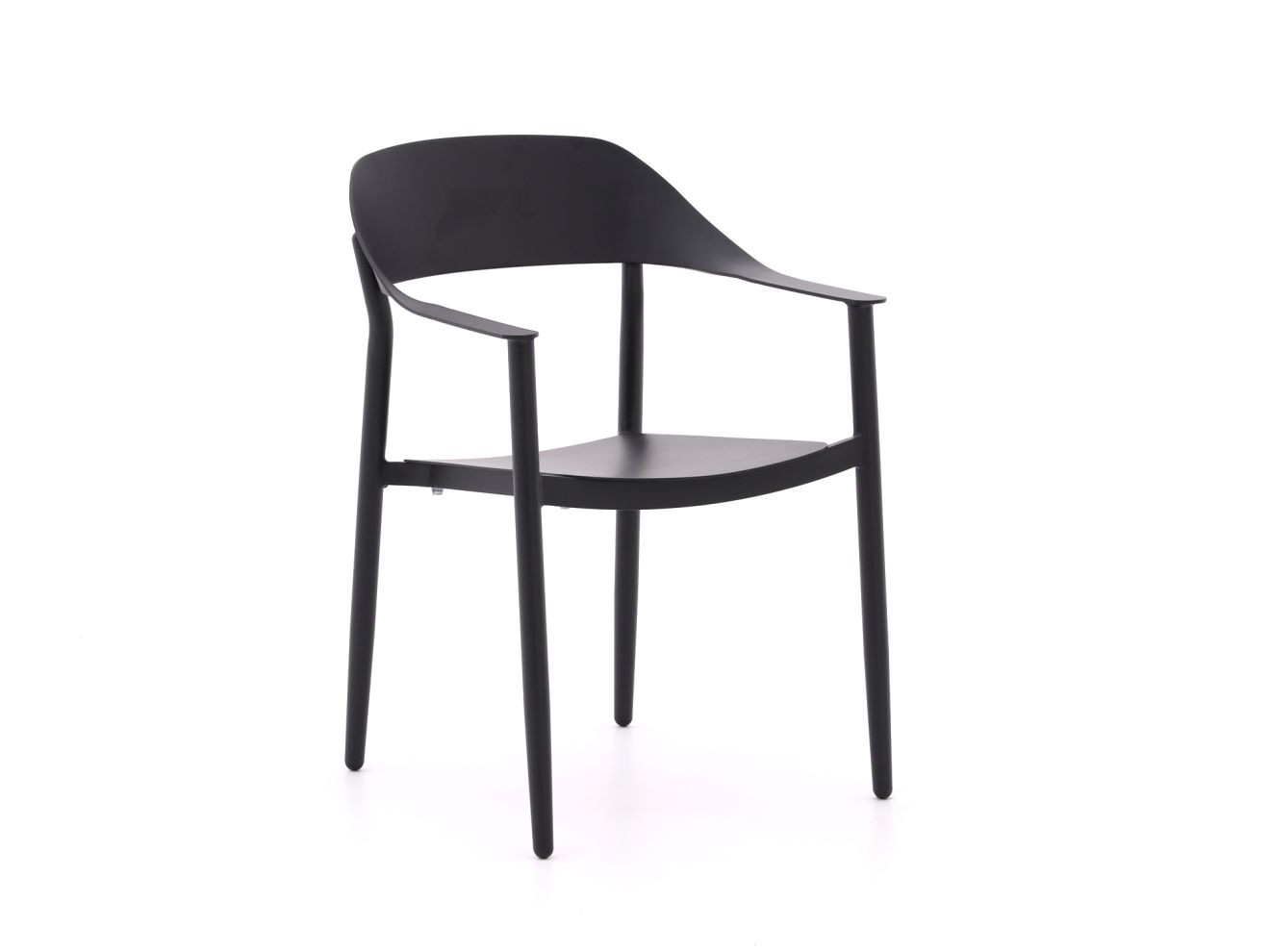 Bellagio Valli Dining tuinstoel met armleuningen - Grijs - Aluminium