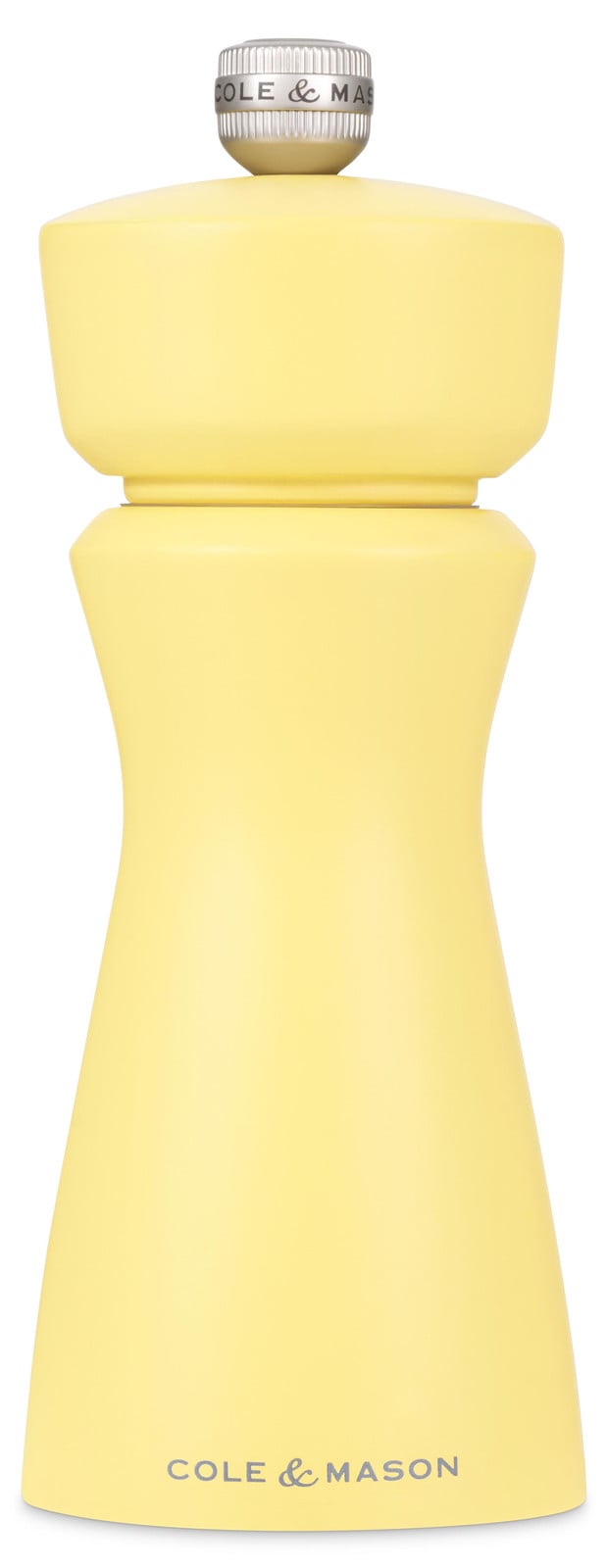 Cole & Mason Kenton peper- en zoutmolen, kurkuma, Hoogte: 15 cm
