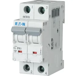Eaton LS-Schalter m.Beschrift. PXL-B16/2