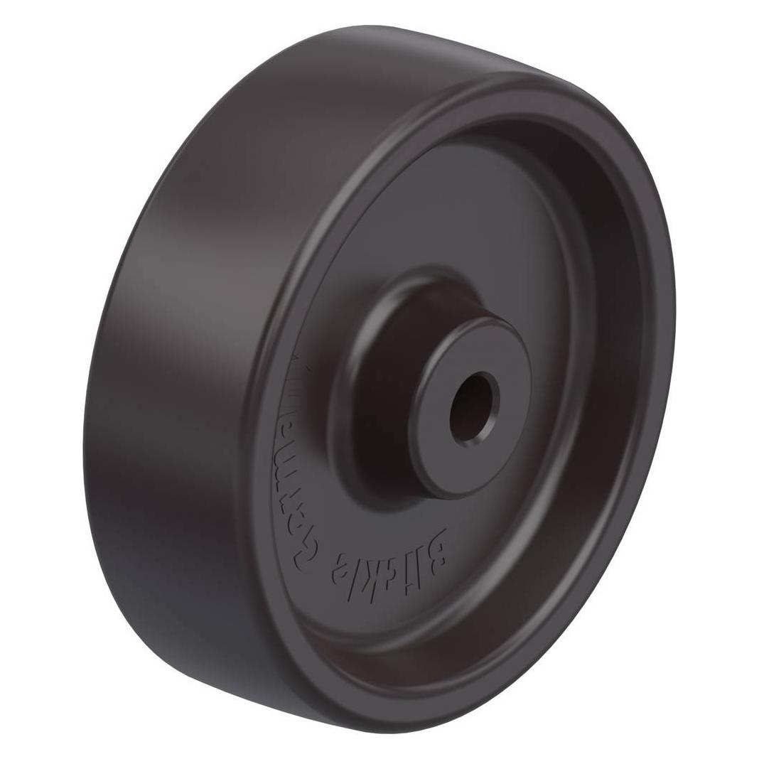 Blickle PHN 125/15G, Roller, 500 kg, Schwarz, Deutschland, 1 Stück(e), 125 mm (269829)