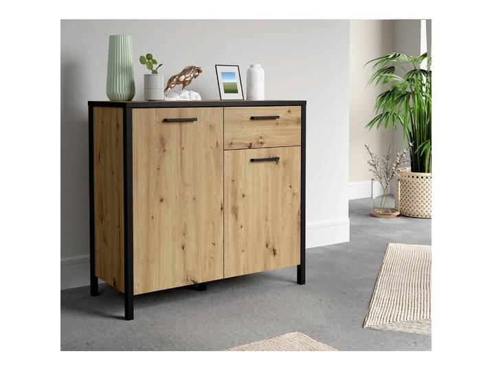 Commode I 95 x 88 x 40cm Marron/Marron