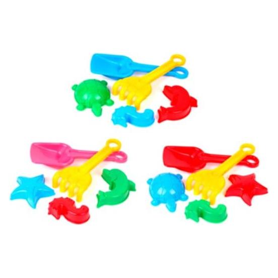 Happy Summer Beach Toy Set 5 pcs 3 asst. (5713428025429)