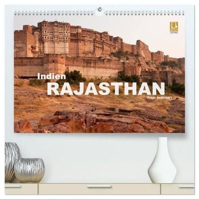 Indien - Rajasthan (hochwertiger Premium Wandkalender 2027 DIN A2 quer), Kunstdruck in Hochglanz